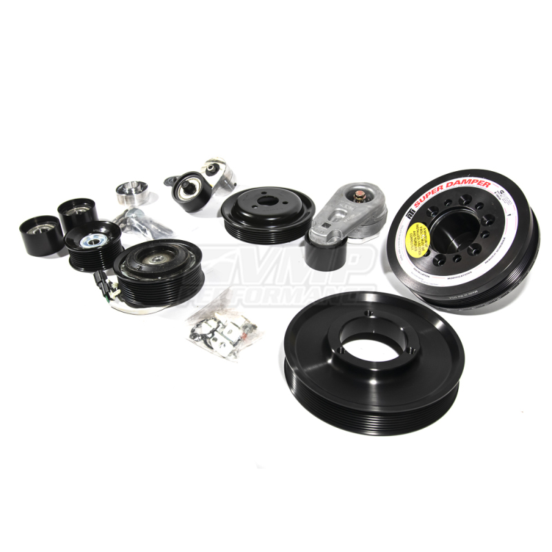 Ford Mustang Crankshaft Damper - VMP Performance - VMP Odin 8-Rib Kit 10% Overdrive - `18-`21